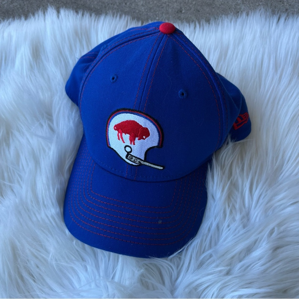 NFL Buffalo Bills Blue and Red Helmet New Era Baseball Cap